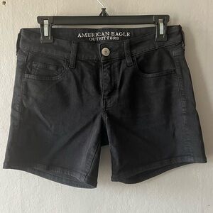 American Eagle Outfitters Black Jean Shorts